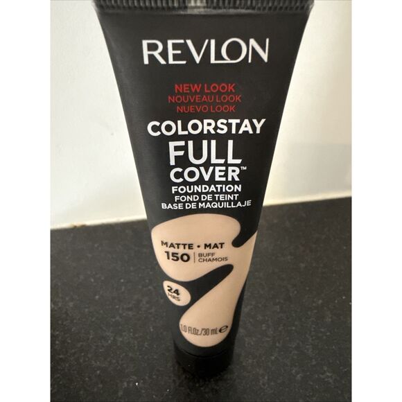 Revlon Colorstay Full Cover Foundation (1fl.oz/30ml) - Sealed - Buff Chamois 150 - Picture 1 of 3